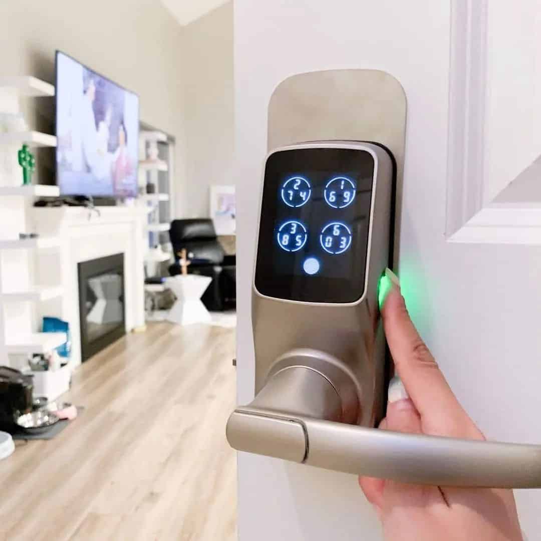 Lockly Secure Plus Latch smart lock