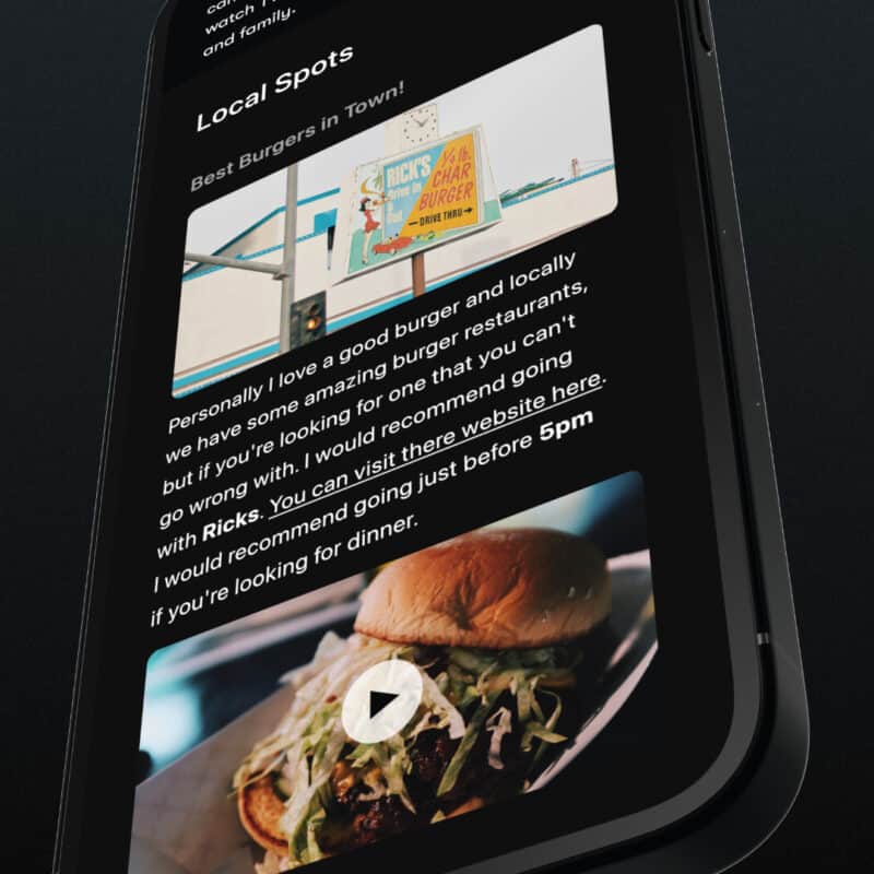 Live like a local digital guidebook